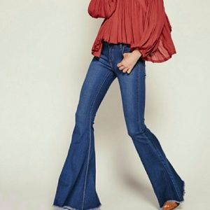 Free People Super Flare jeans